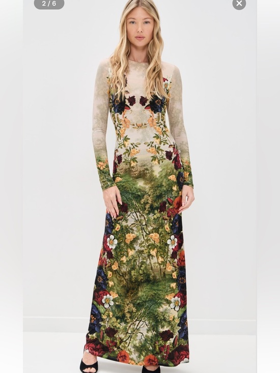 ALICE + OLIVIA Dresses & Skirts - ALICE + OLIVIA  DELORA MAXI DRESS SIZE 6